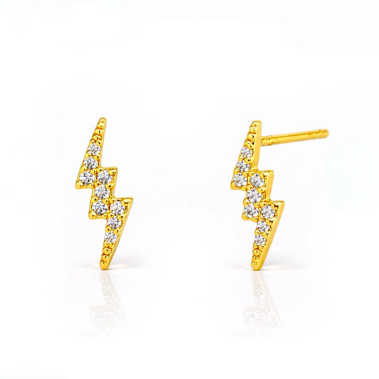 Thunder CZ Studs