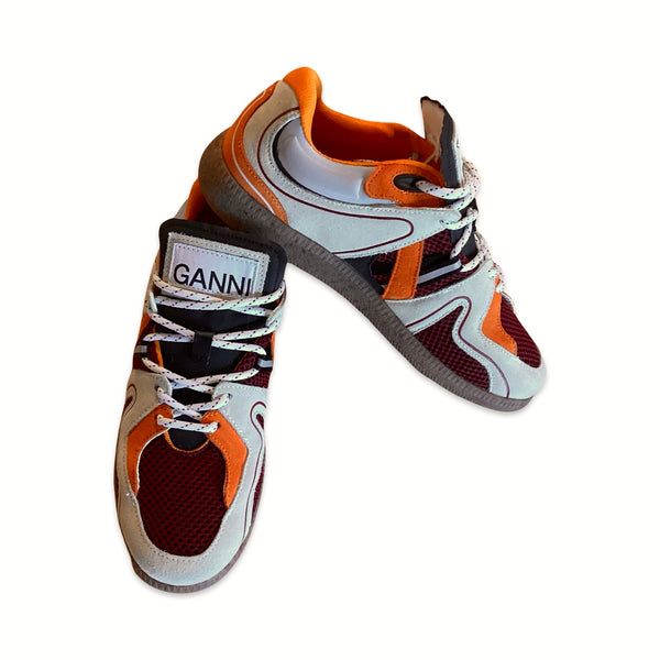 Ganni Orange Kicks