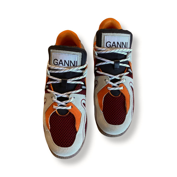 Ganni Orange Kicks