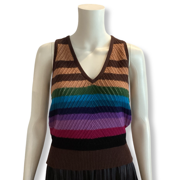 Nora Stripe Halter