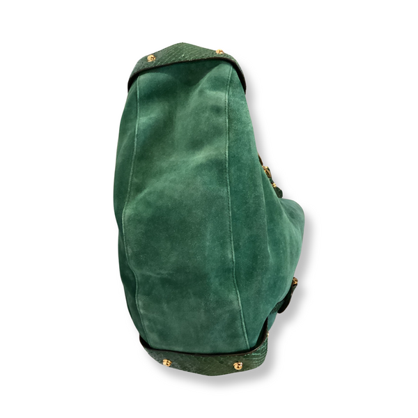 Gucci Green Pelham Tote