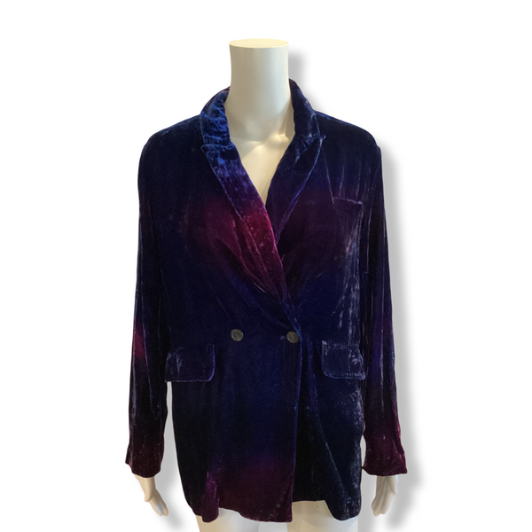 Midnight Velvet Blazer