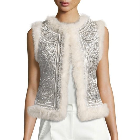 Tory Burch Lamb Vest