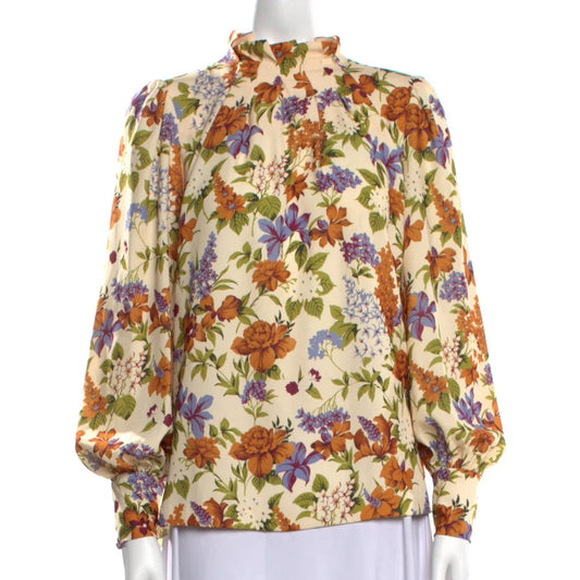 Pearl Floral Top