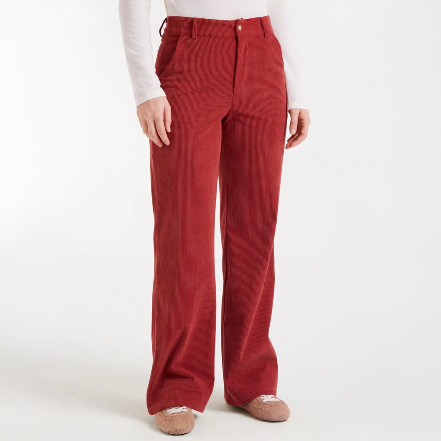 Brick Cord Wide Leg