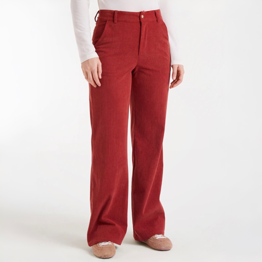 Brick Cord Wide Leg