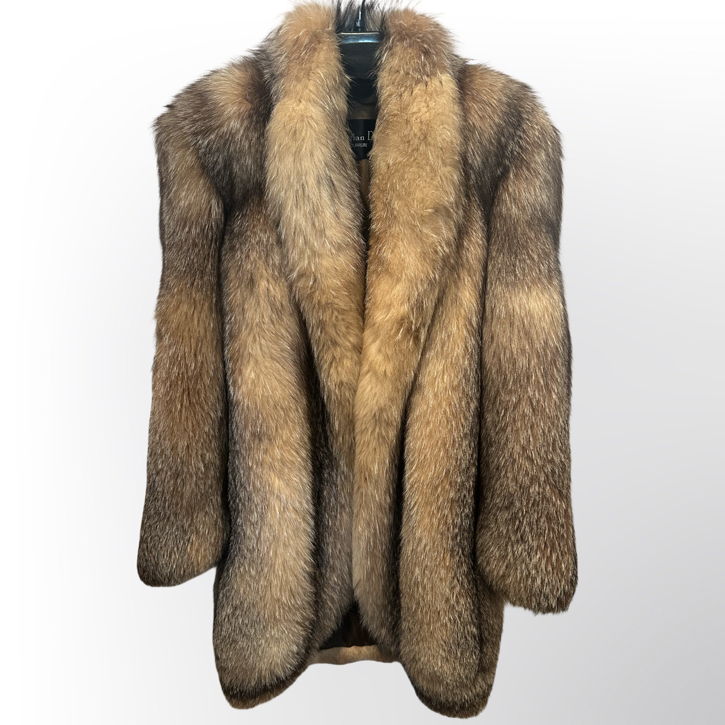 Christian Dior Beige Fox Fur