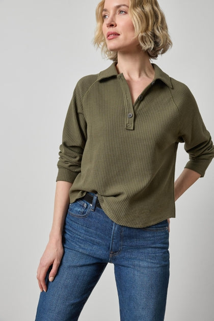 Lilla P Raglan Polo