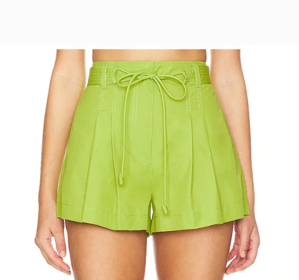 Ulla Johnson Green Shorts