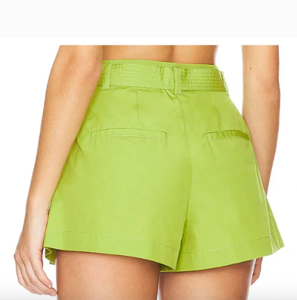 Ulla Johnson Green Shorts