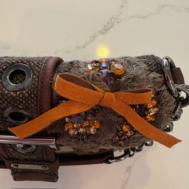 Vintage Prada Mini Tweed Bag