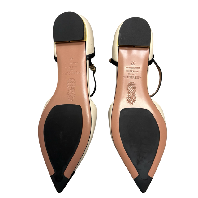 Aquazzura Camille Cut-Out Flats
