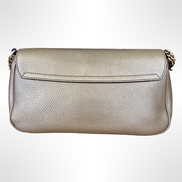 Gucci Soho Metallic Flap Bag