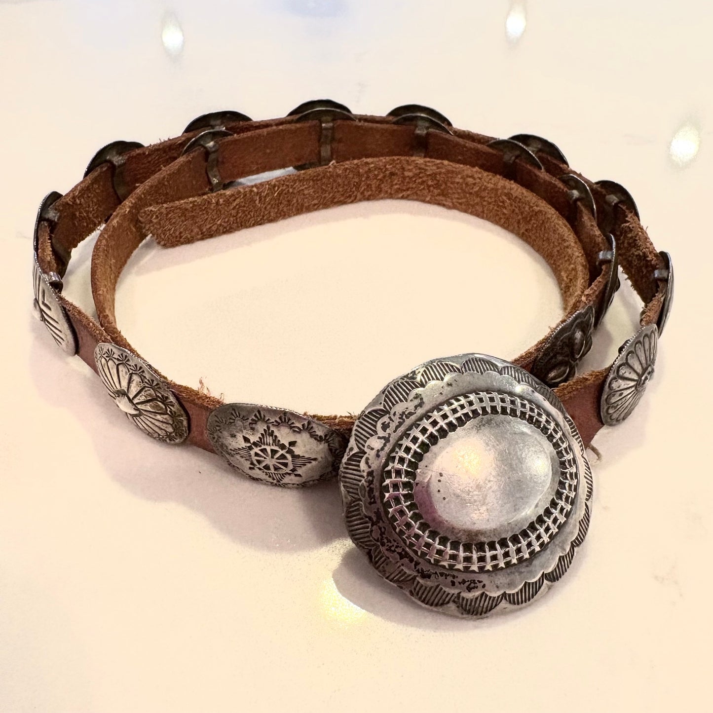 Swan Taos Concho Belt