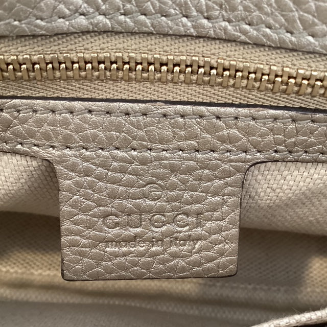 Gucci Soho Metallic Flap Bag