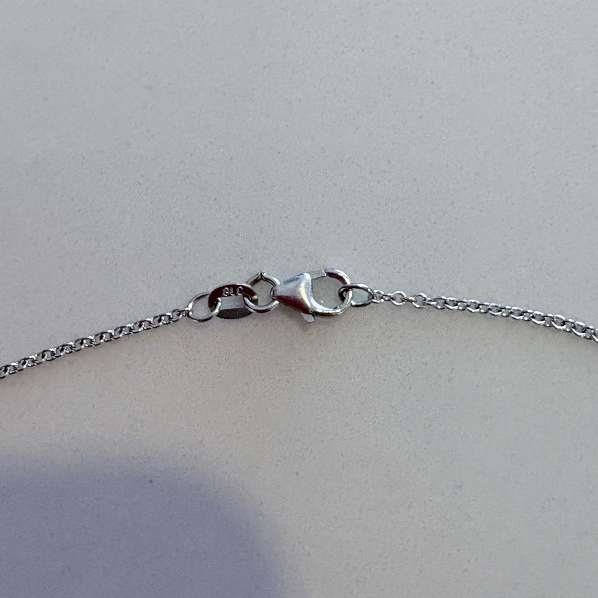 Sylva & Cie Ten Waves 18K & Sterling Silver Diamond Heart Necklace