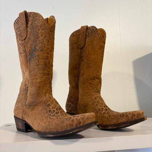 Old Gringo Animal Print Cowboy Boots