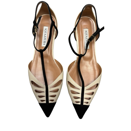 Aquazzura Camille Cut-Out Flats
