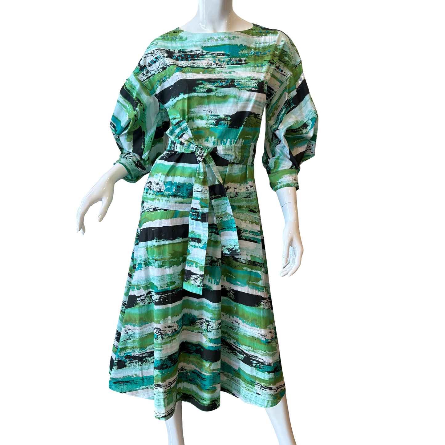 Natori Kazuki Belted Dress NWT
