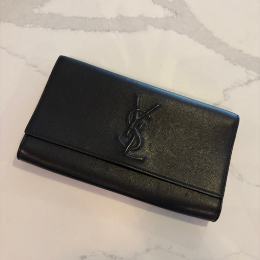 YSL Monogram Belle Du Jour Clutch