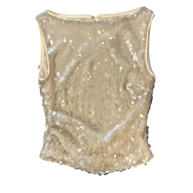 Staud Eton Sequin Top