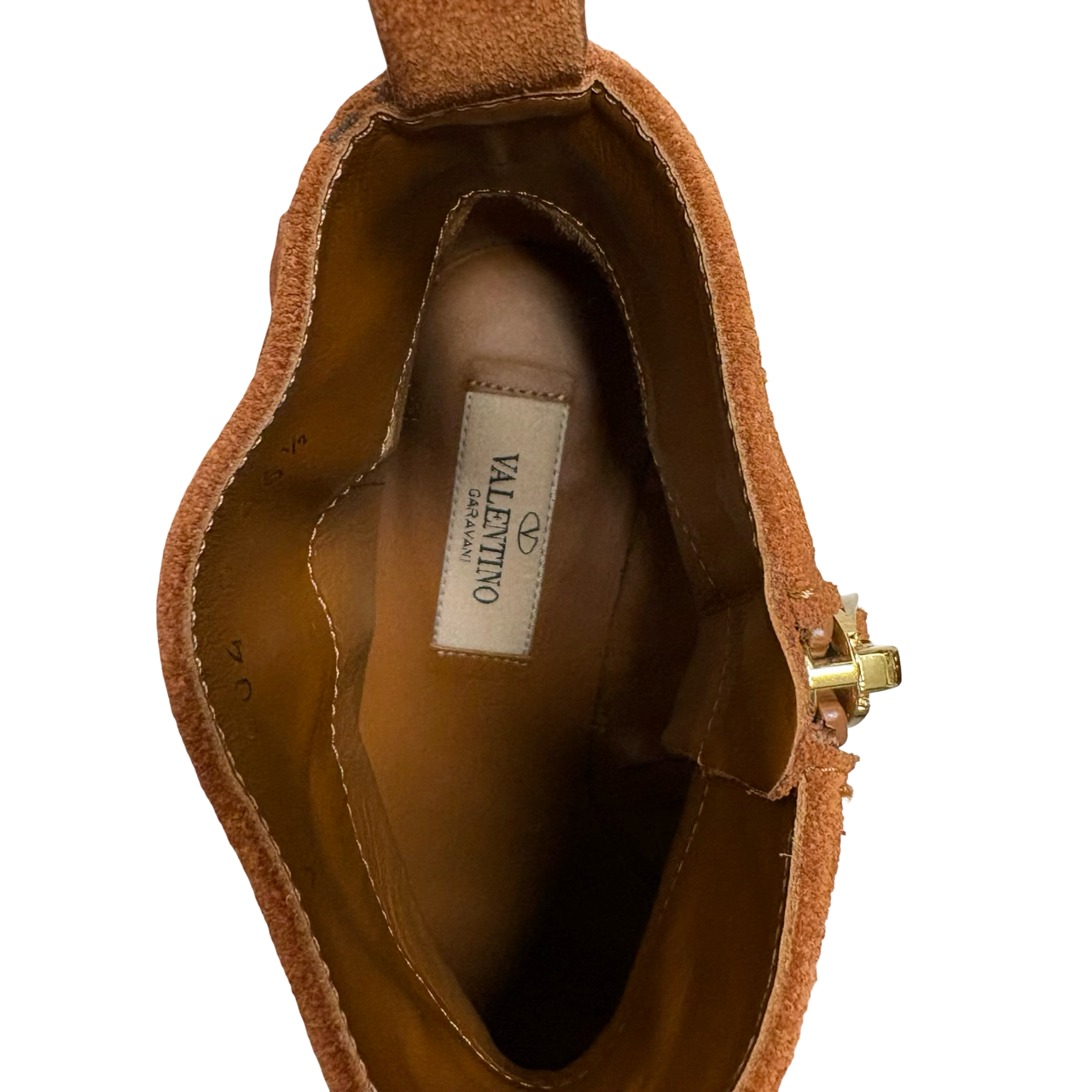Valentino Texan Rock Stud Booties