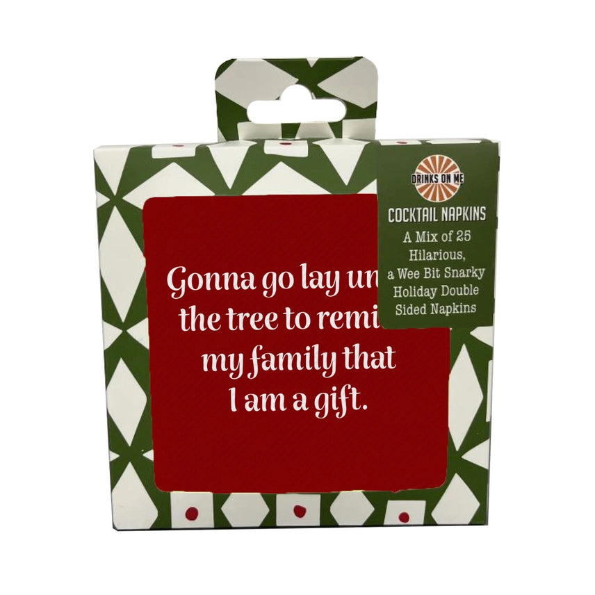 Holiday Cocktail Napkin Set