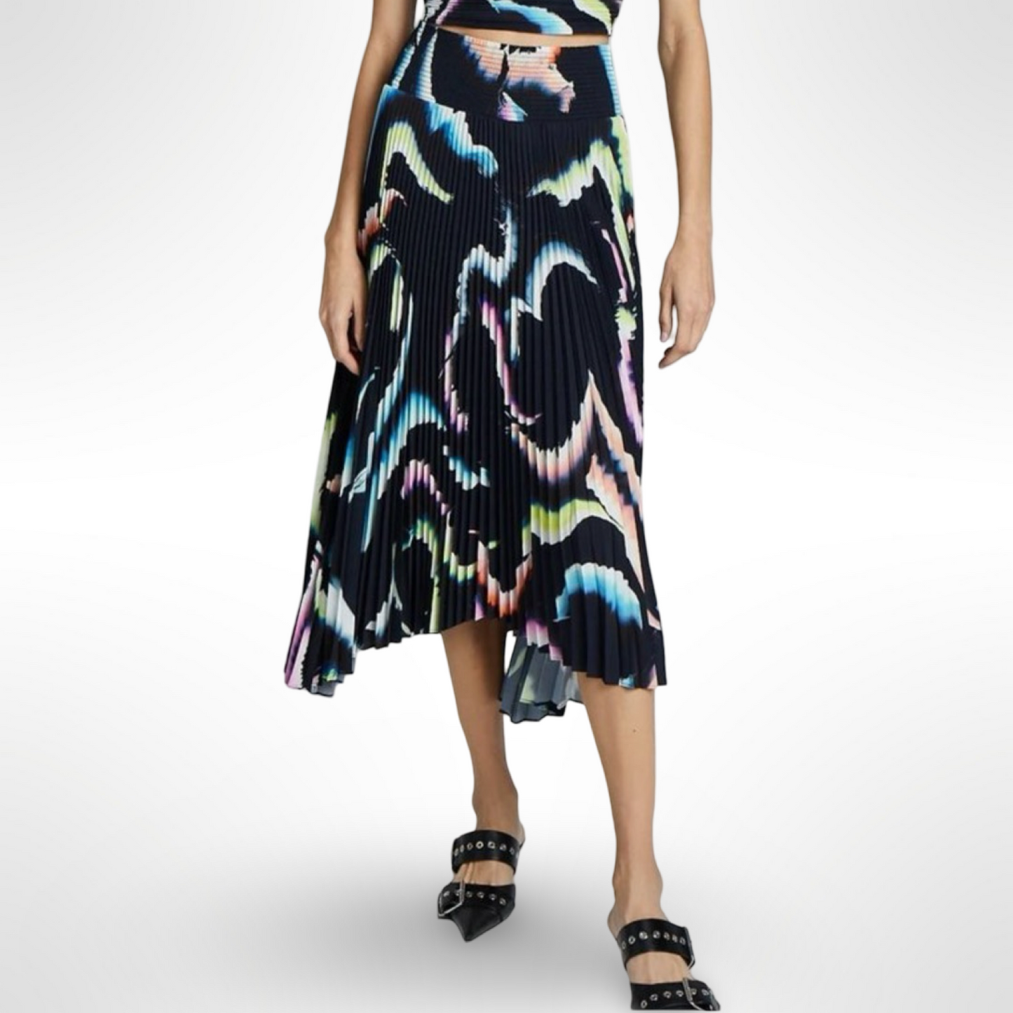 ALC Pleat Swirl Skirt