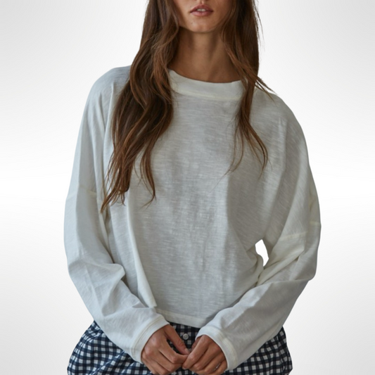 Long Sleeve Slub Tee