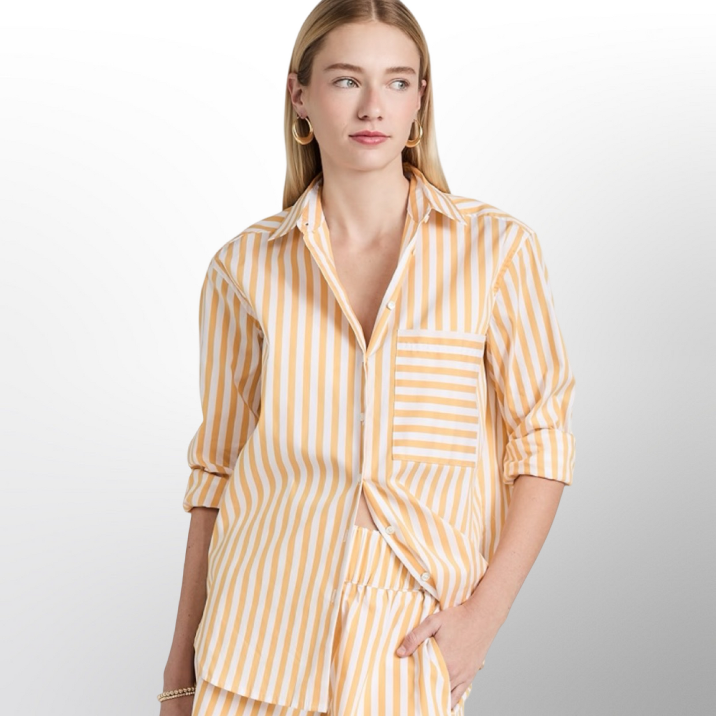 AYR Striped Button Up