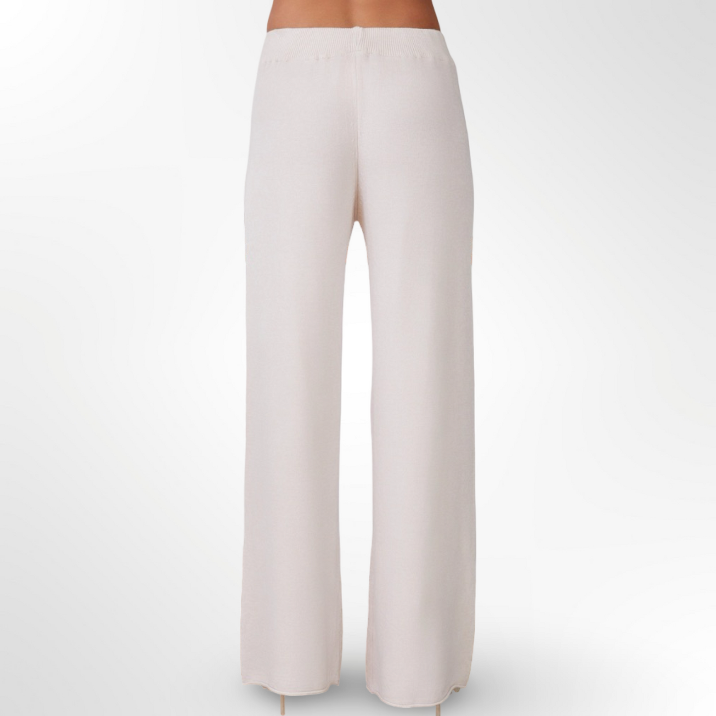 Winter White Knit Pant