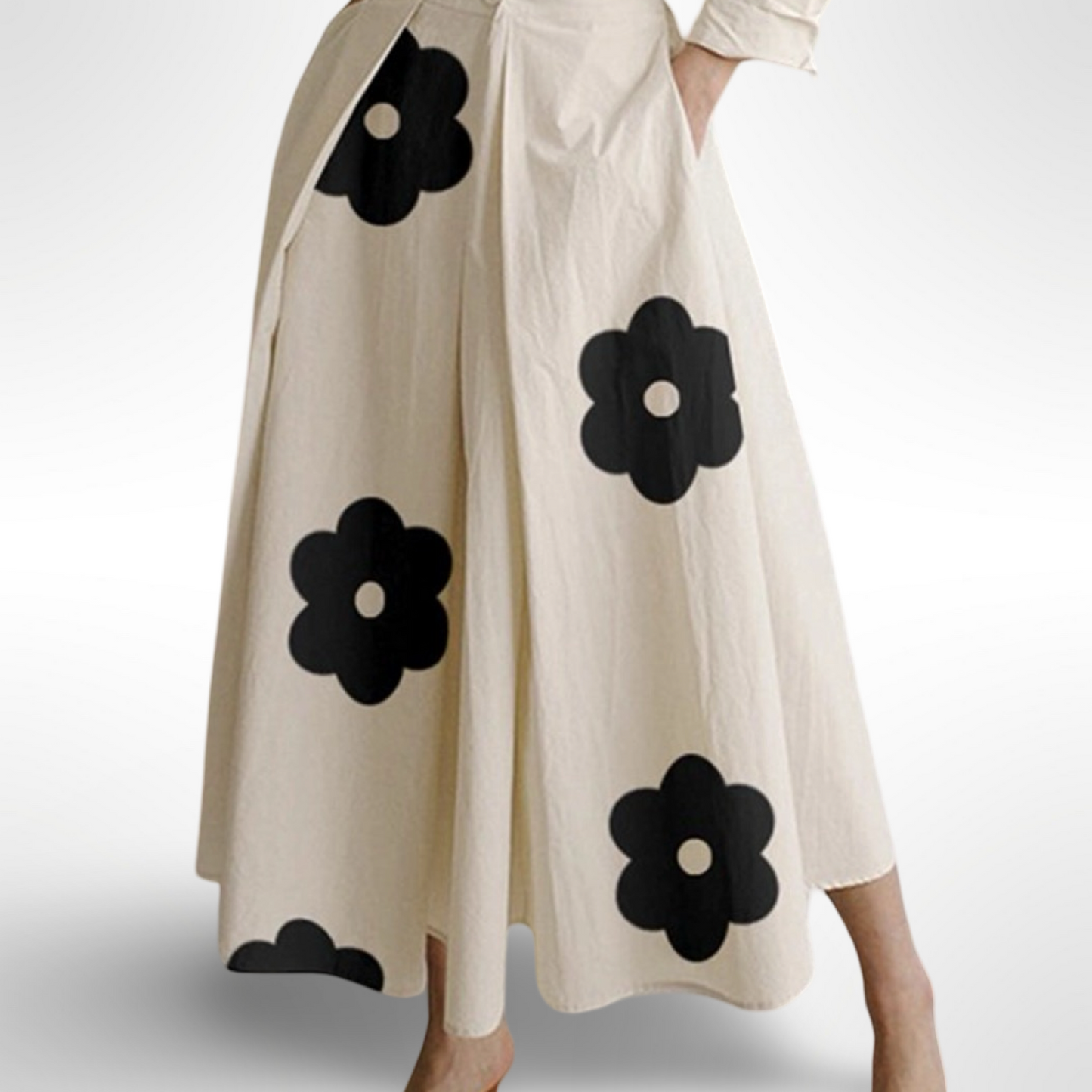 Pop Art Poppy Shirt Dress