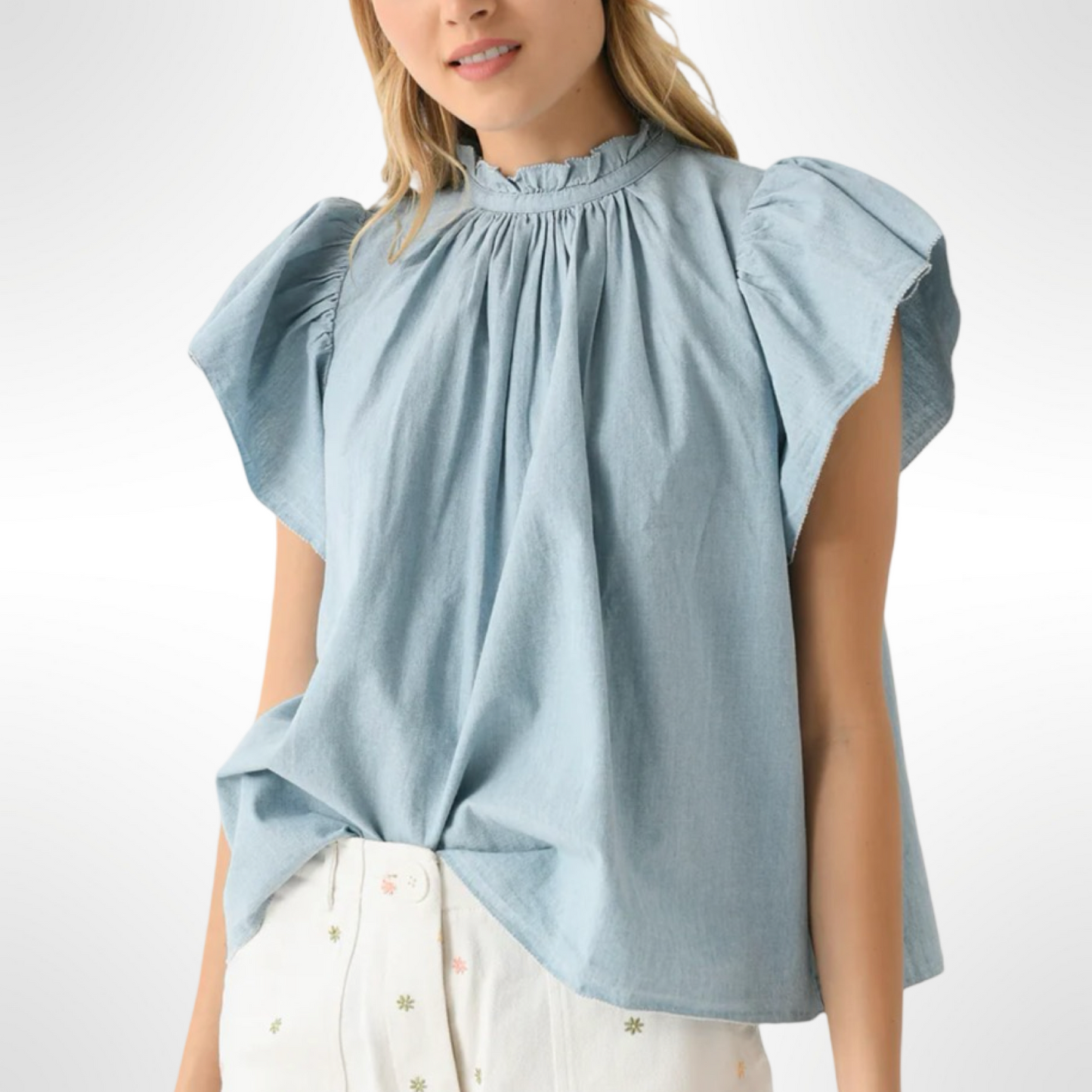 Trovata Chambray Top