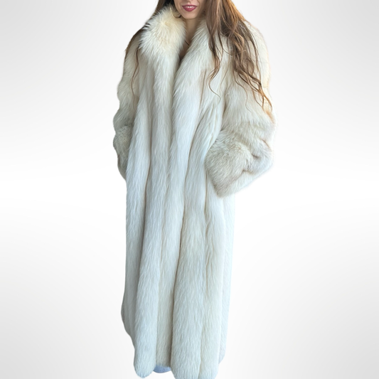 Christian Dior Silver Fox Fur