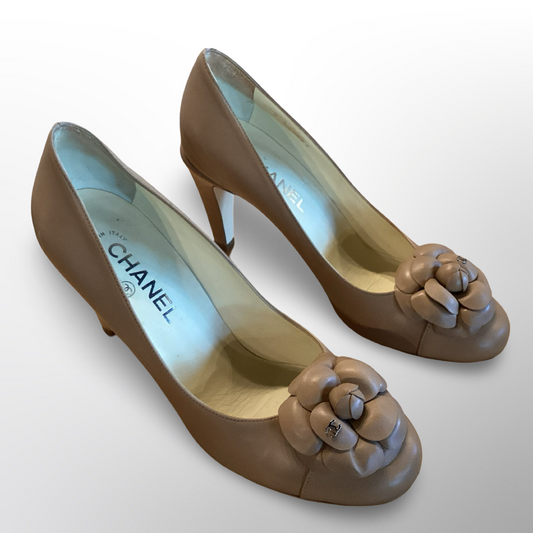 Chanel Camellia Heel, 41