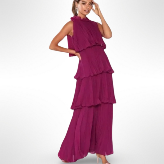 True Decadence Tiered Gown NWT
