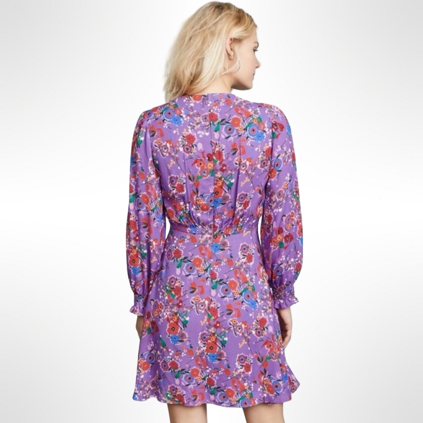 Saloni Eve Floral Dress
