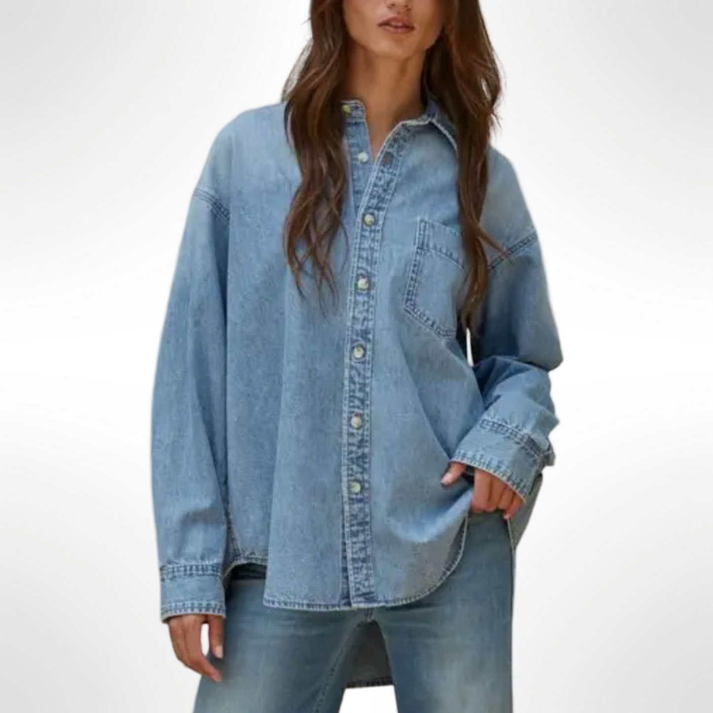 Chambray Button Up