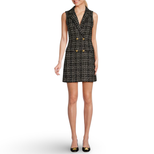 Alice & Olivia Jordy Tweed Dress NWT