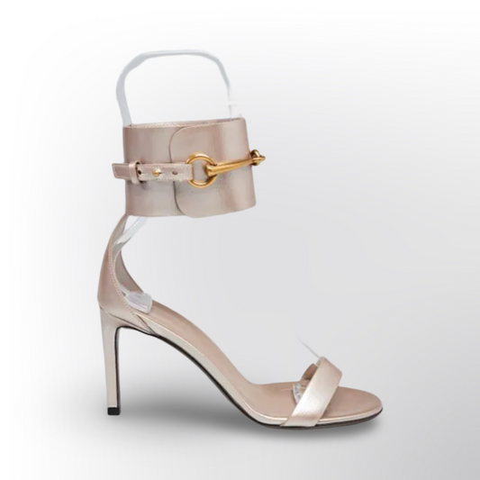 Gucci Pearlescent Heel, 36.5