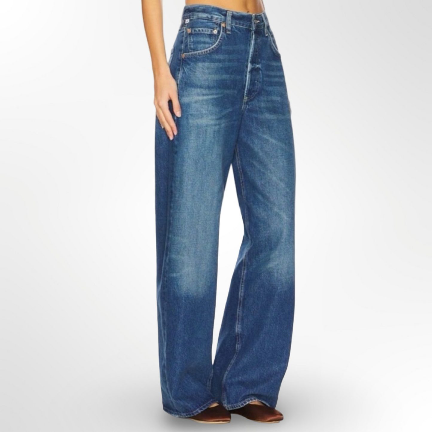 Citizens Ayla Wide Leg Jean