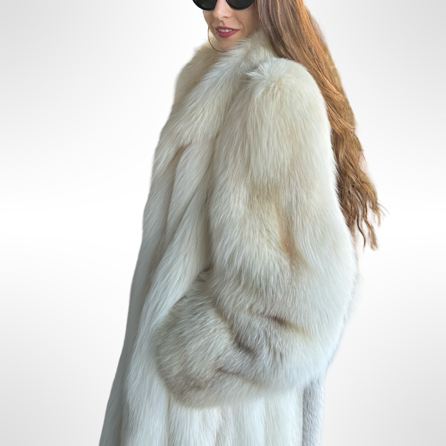 Christian Dior Silver Fox Fur