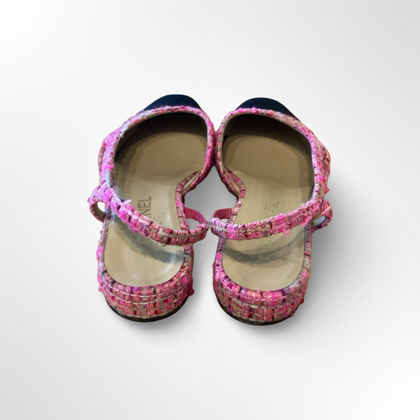 Chanel Tweed Slingback