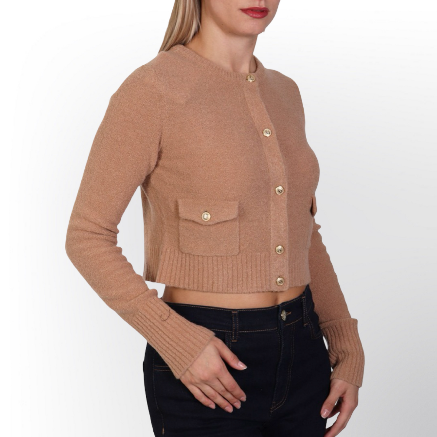 Marella Camel Cardi
