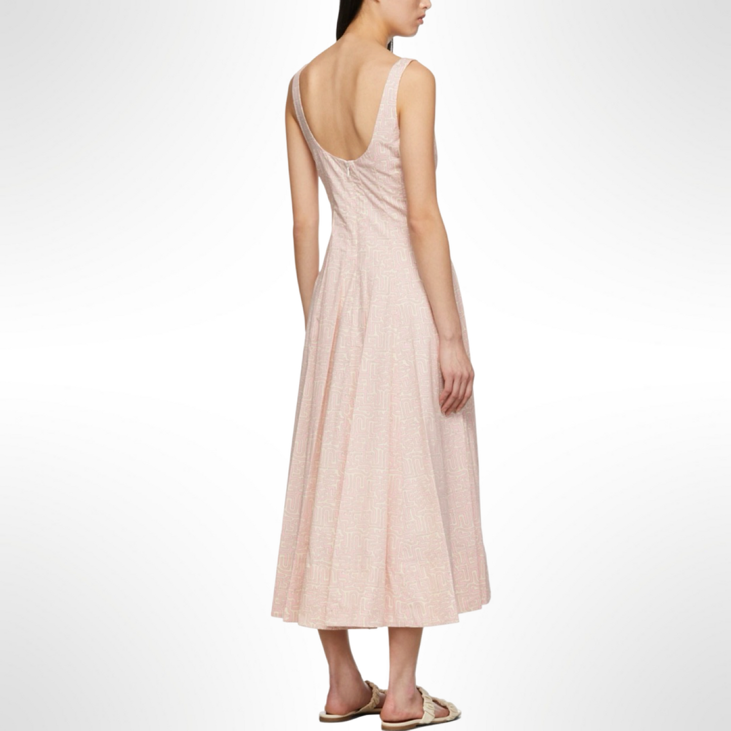 Staud Digi Print Midi