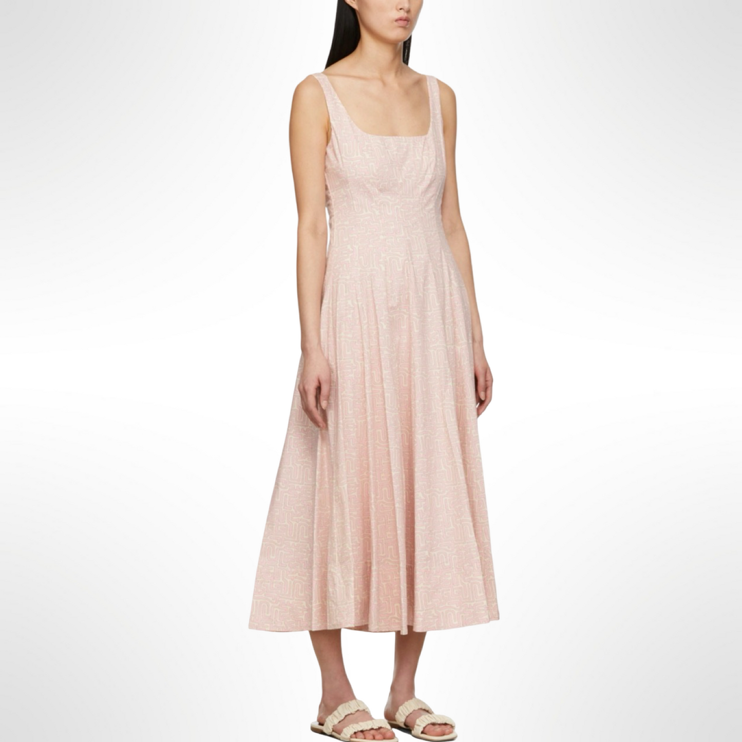 Staud Digi Print Midi