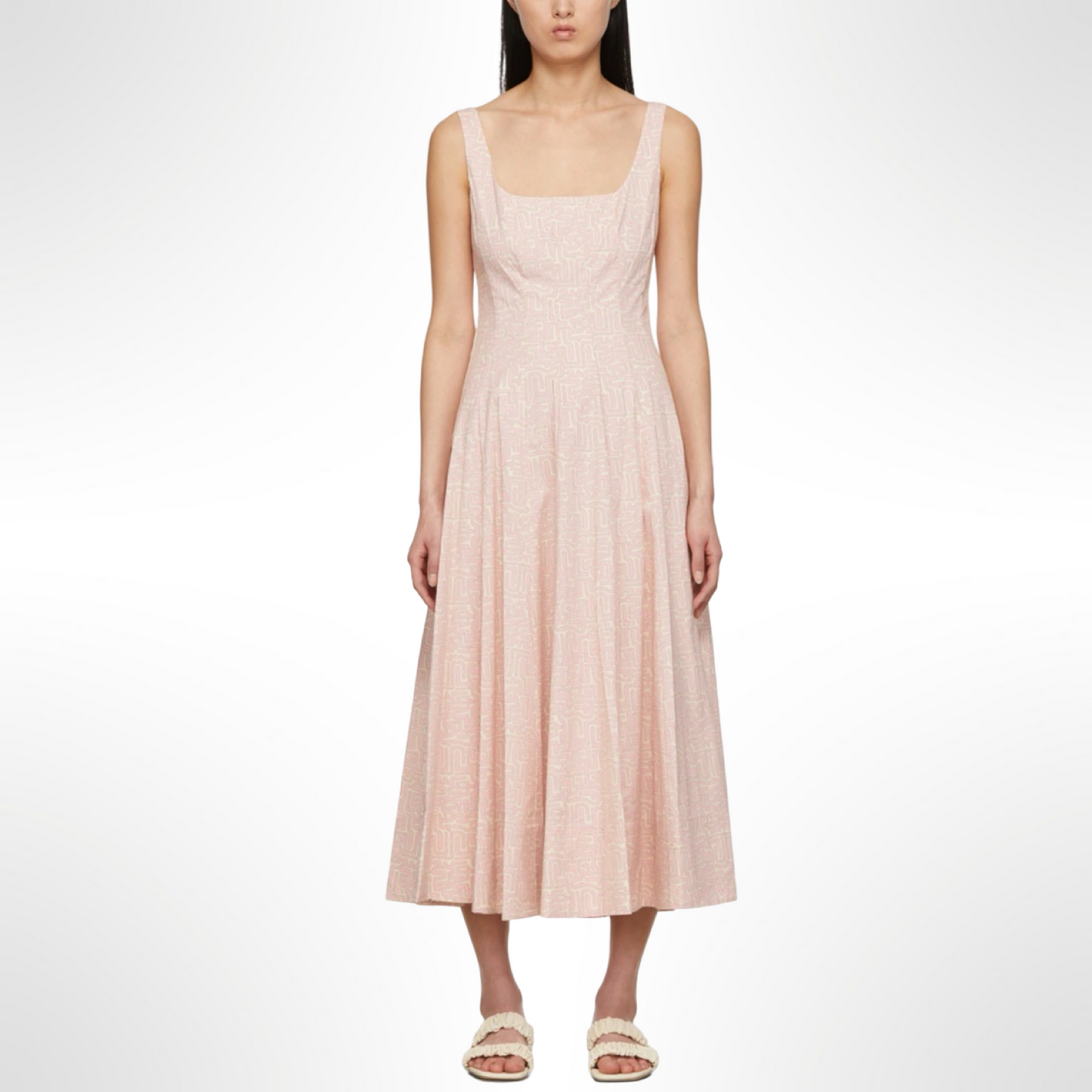 Staud Digi Print Midi