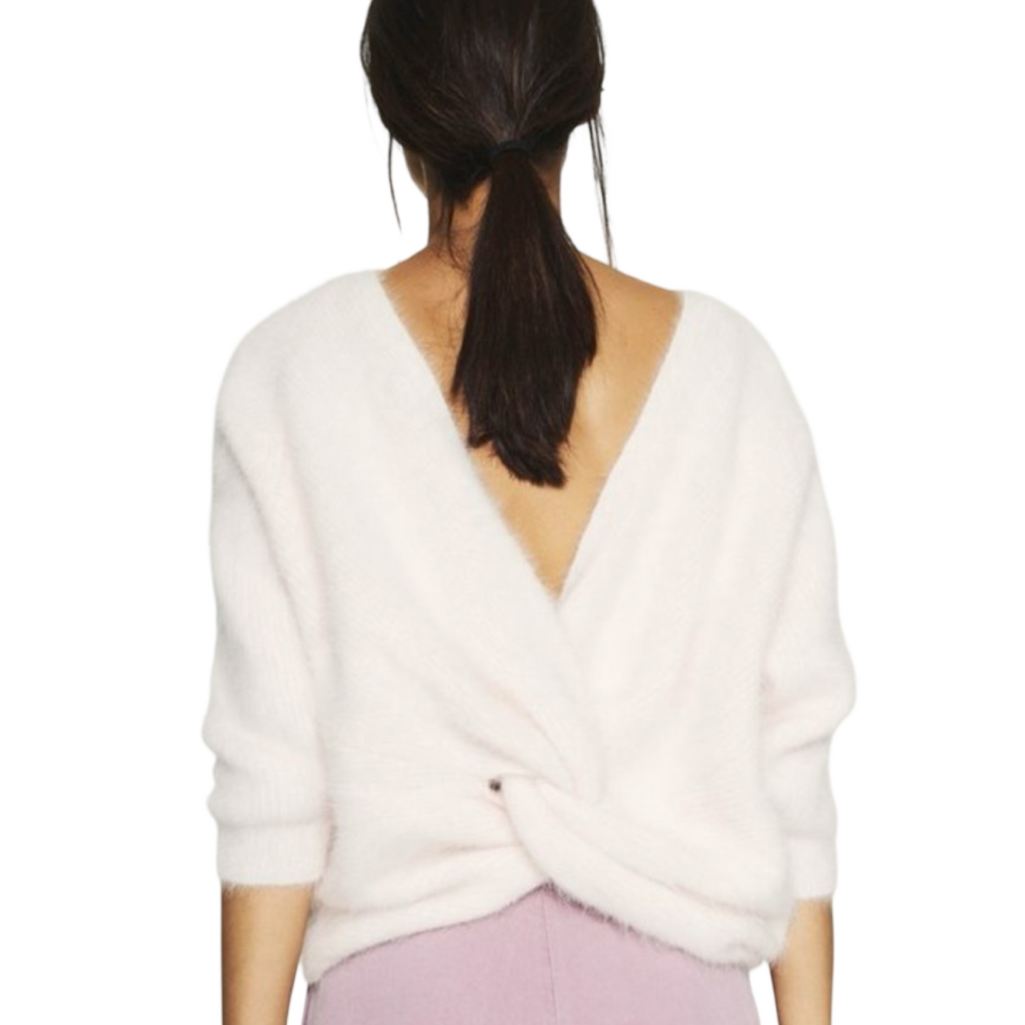BA&SH Twist Back Sweater