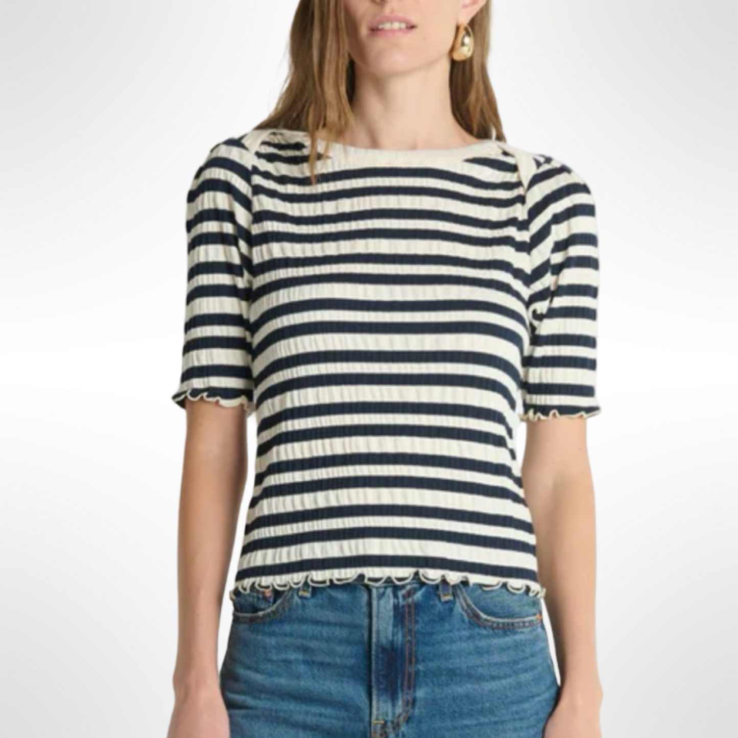 April Striped top