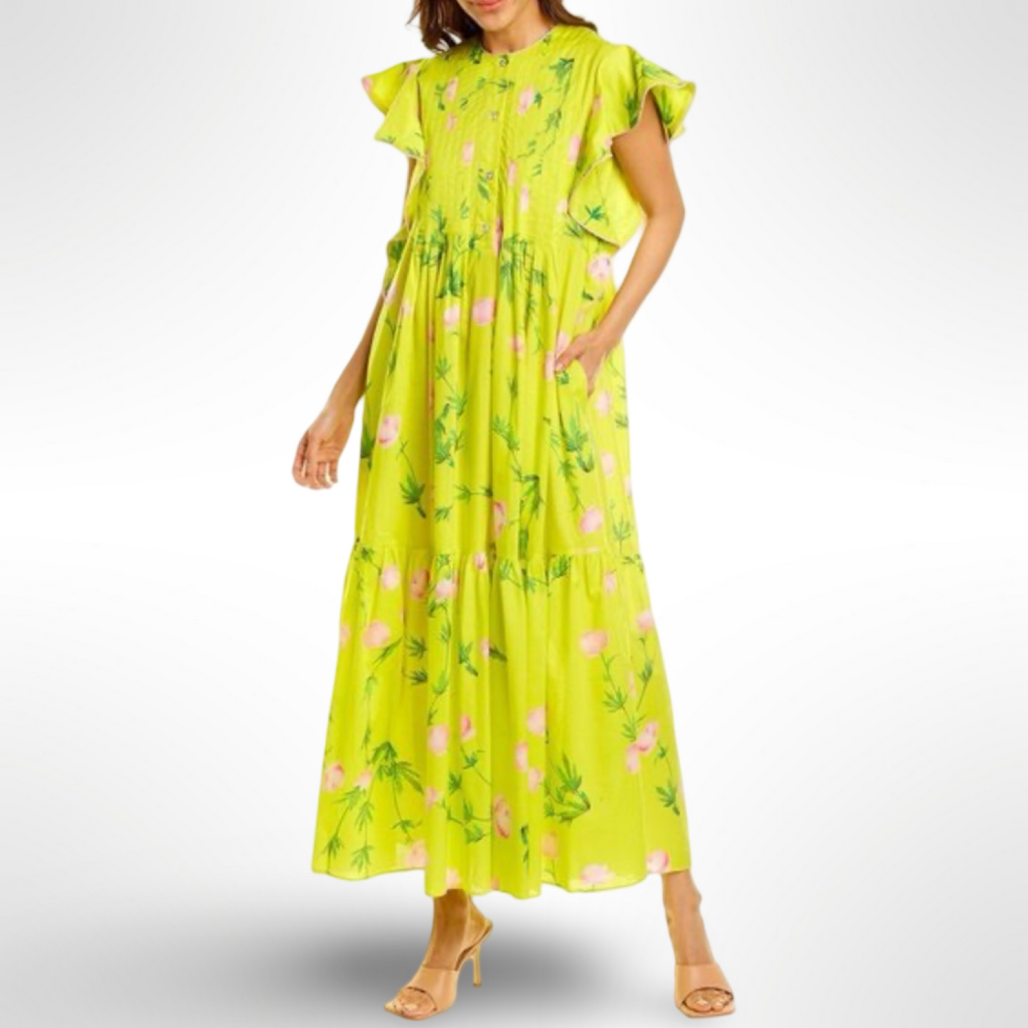 Cynthia Rowley Yellow Maxi